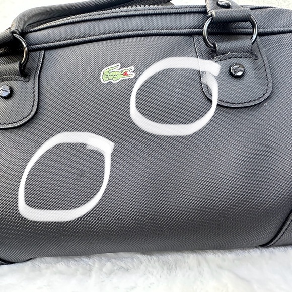 Lacoste Boston Bag Medium Black - Picture 16 of 16